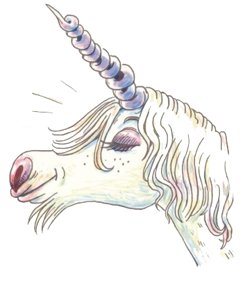 unicorn - loviisa pride - art by Nils Qvis